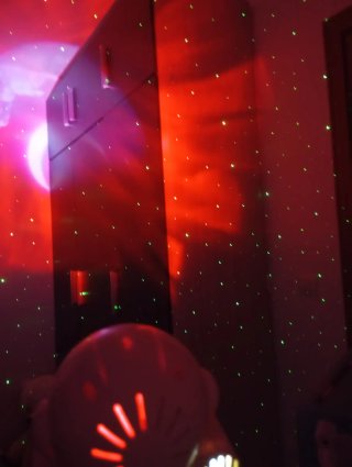 Proyector Astronauta Luz Estrellas