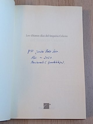 Los Últimos Días del Imperio Celeste – David Yagüe