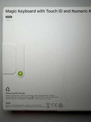 Apple Magic Touch ID Numérico USB-C Español Nuevo