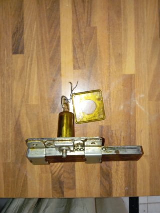 cerradura de sobreponer seguridad con bombín exter