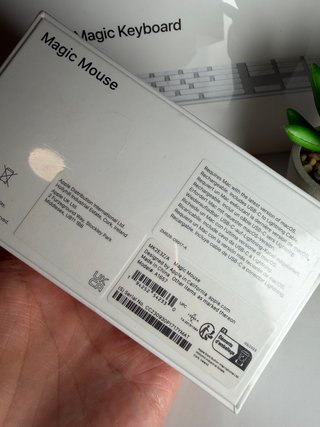 Pack Apple Teclado Numérico + Ratón (Sin Abrir)