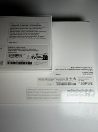 Pack Apple Teclado Numérico + Ratón (Sin Abrir)
