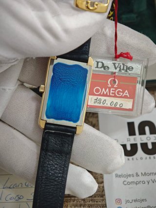 Reloj Omega Deville Tank XL NOS Nuevo