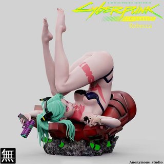 Figura de Rebecca de Cyberpunk Anonymous Studio