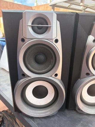 Pareja Altavoces Technics Beige/Negro