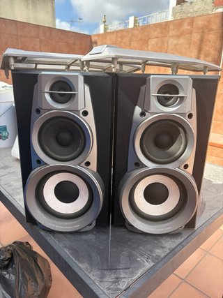 Pareja Altavoces Technics Beige/Negro