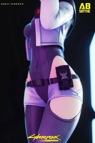 Figura de Lucy de Cyberpunk ABsinthe studio