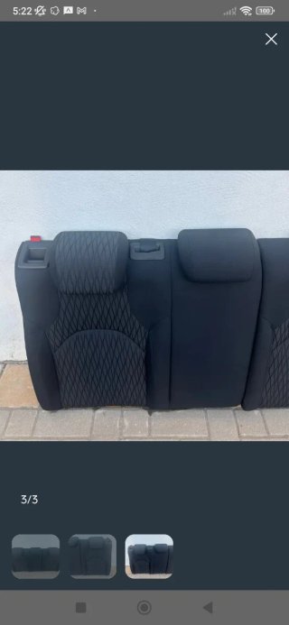 Respaldo Asiento Trasero Seat León MK3