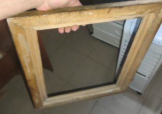 Marcos antiguos madera pan de oro