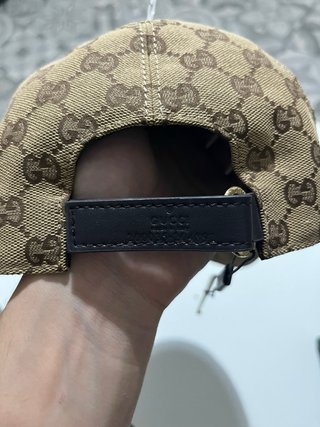 Gorra Gucci Beige y Verde