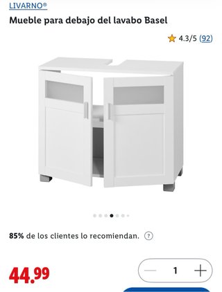 Mueble lavabo sin estrenar en caja