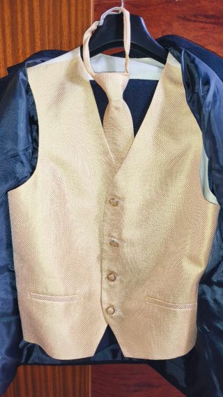 Traje comunión 3 piezas - talla 12 - NUEVO