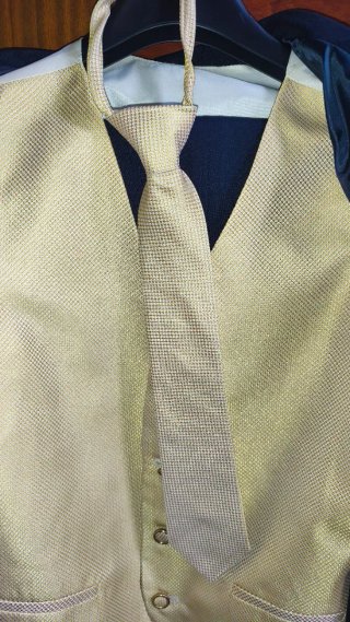 Traje comunión 3 piezas - talla 12 - NUEVO