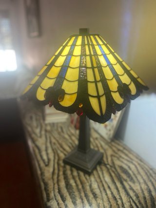 Lámpara Tiffany Cristal Vidriera