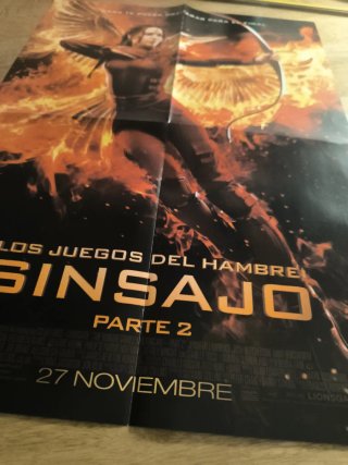 Póster Los Juegos del Hambre Sinsajo Parte 2
