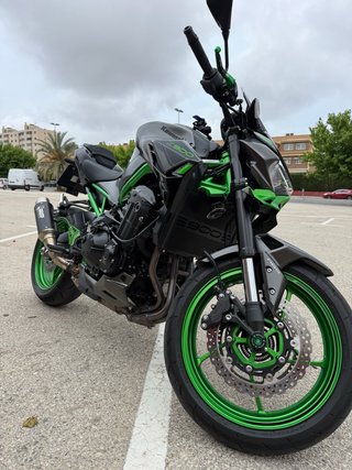 Kawasaki Z900 2024 Gris/Verde