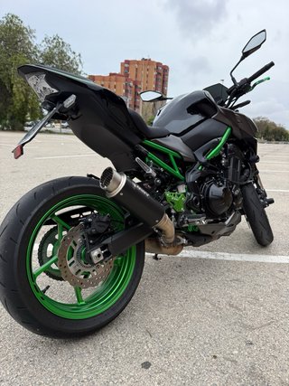 Kawasaki Z900 2024 Gris/Verde