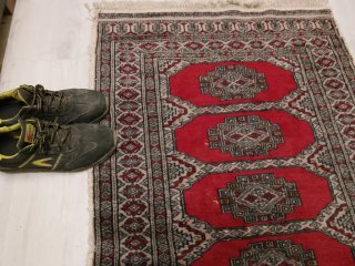 Alfombra Bukhara años 70 lana