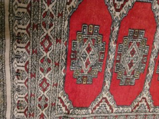 Alfombra Bukhara años 70 lana