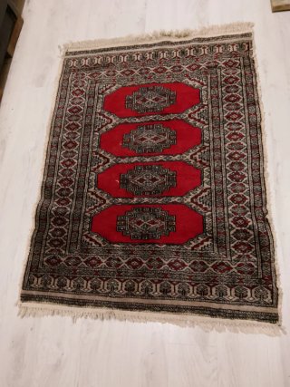 Alfombra Bukhara años 70 lana