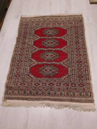 Alfombra Bukhara años 70 lana