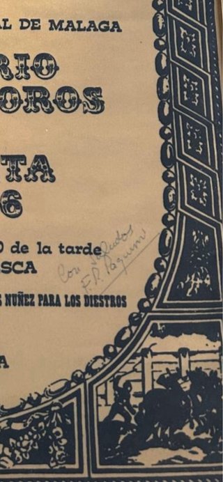 Cartel Centenario Goyesca La Malagueta 1876-1976