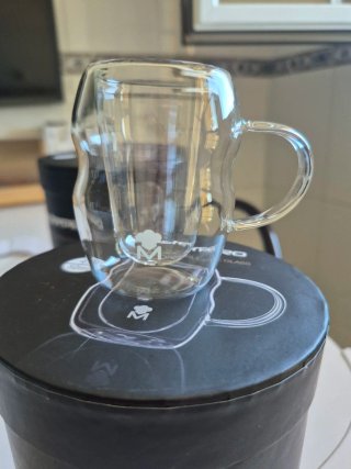 Tazas Masterpro Doble Pared Borosilicato