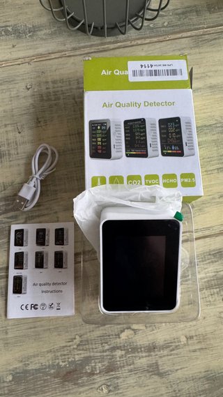 Detector Calidad Aire Multifuncional 6 en 1