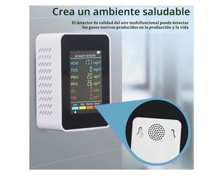 Detector Calidad Aire Multifuncional 6 en 1