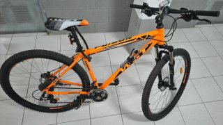 Bicicleta Montaña MTB, WST Poison Aluminio 29: