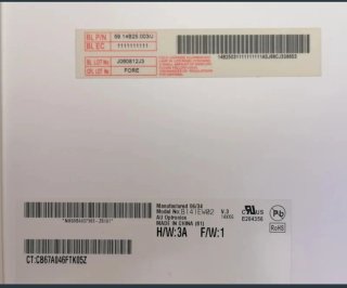 Pantalla LCD B141EW02 v.