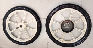 Ruedas Vespino AL Blancas con neumatico