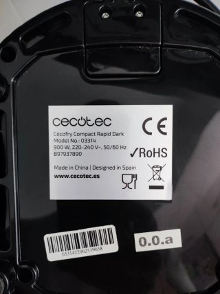 Cecotec Freidora de Aire