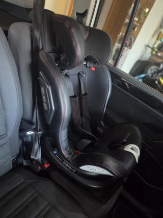 Silla coche Isofix giratoria 1-2-3