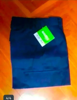 Pantalones de trabajo azul