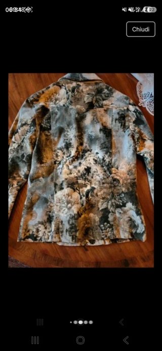 Giacca corta Dismero velluto cotone donna