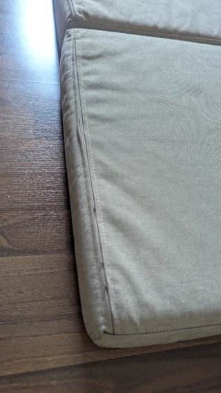 Colchón plegable de tela
