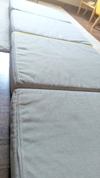 Colchón plegable de tela