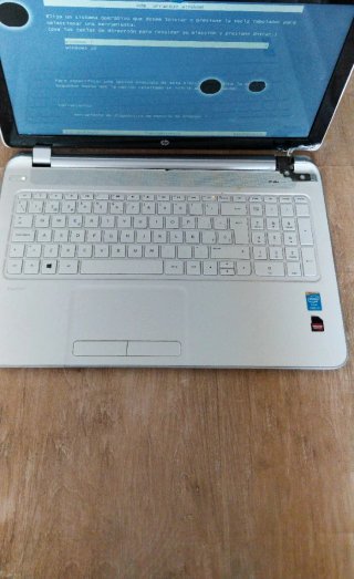 Ordenador portátil HP para piezas