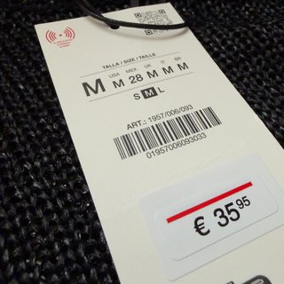 Top punto crochet flores Zara Viral Nuevo Etiqueta