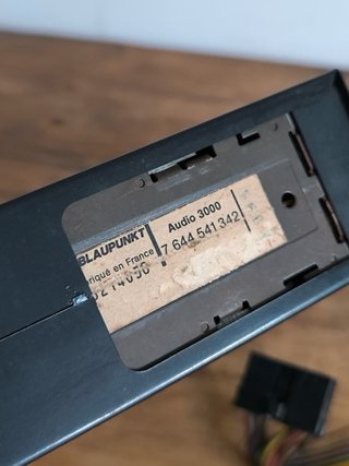 Radio de coche original Renault Audio 3000