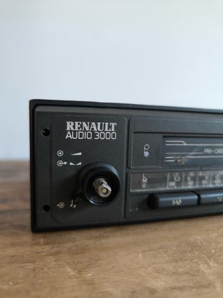 Radio de coche original Renault Audio 3000