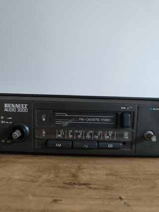 Radio de coche original Renault Audio 3000