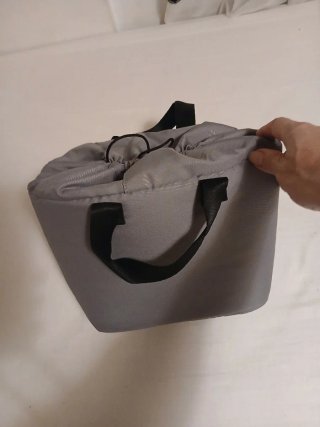 Bolso Case Logic gris nuevo