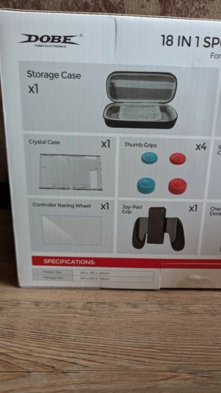 Kit Accesorios Nintendo Switch 18 en 1