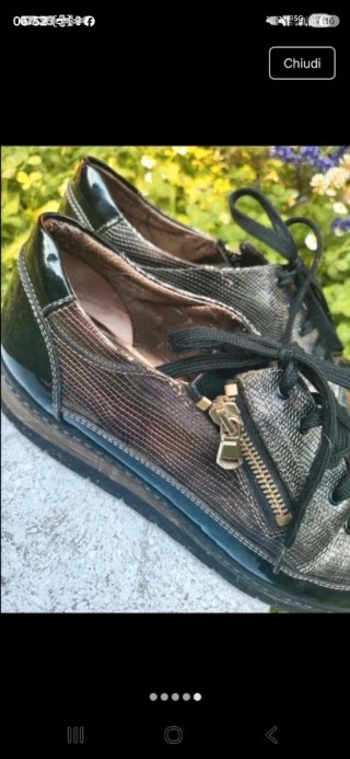 Scarpe donna Matteo Banfi sneakers oro e nere