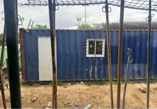 CASETA DE OBRA ( CONTENEDOR ACONDICIONADO 12 m)