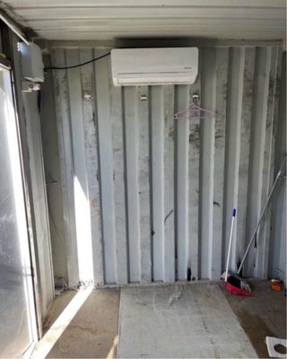 CASETA DE OBRA ( CONTENEDOR ACONDICIONADO 12 m)