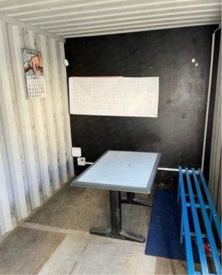 CASETA DE OBRA ( CONTENEDOR ACONDICIONADO 12 m)