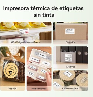 NIIMBOT B21 PRO Etiquetadora 300DPIBluetooth Verde